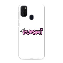 Чехол с персонажем Куроми на Samsung Galaxy M21s – Лого Куроми