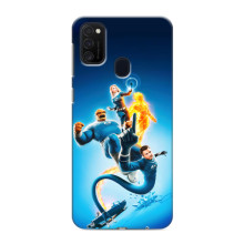 Чехол с принтом Фантастическая четверка для Samsung Galaxy M21s – Фантастическая четверка