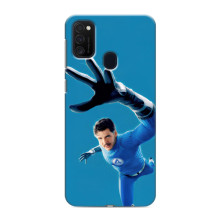 Чехол с принтом Фантастическая четверка для Samsung Galaxy M21s – Мистер Фантастик