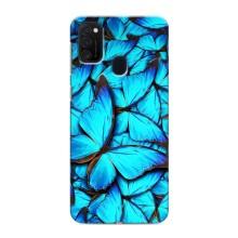 Силіконовий бампер з картинкою звірів для Samsung Galaxy M21s (Крила метеликів)