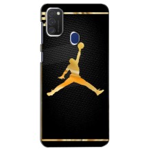 Силиконовый Чехол Nike Air Jordan на Самсунг М21с – Джордан 23