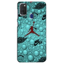 Силиконовый Чехол Nike Air Jordan на Самсунг М21с – Джордан Найк