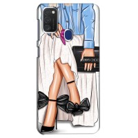 Силіконовый Чохол на Samsung Galaxy M21s з картинкой Модных девушек – Мода