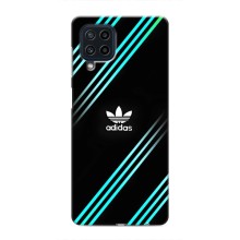 Чехлы Адидас для Samsung Galaxy M22 (AlphaPrint) (Адидас с полосами)
