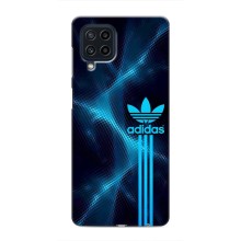 Чехлы Адидас для Samsung Galaxy M22 (AlphaPrint) (Синий Адидас)