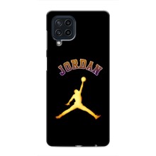 Чехлы для Samsung Galaxy M22 - с картинкой JORDAN (AlphaPrint) (Jordan Gold)