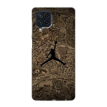 Чехлы для Samsung Galaxy M22 - с картинкой JORDAN (AlphaPrint) (Logo Jordan)