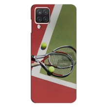 Чохли з прінтом Спортивна тематика для Samsung Galaxy M22 – Ракетки теніс