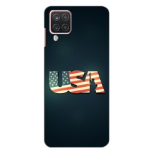 Чехол Флаг USA для Samsung Galaxy M22 (USA)