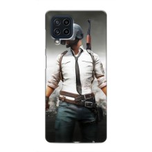 Чехол PUBG для Самсунг М22 (AlphaPrint) (Пабг мен)