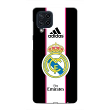 Чехол для Samsung Galaxy M22 с принтом (Лого Real Madrid)