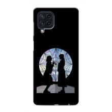 Чехлы Венсдей на Samsung Galaxy M22 Уэнсдей (AlphaPrint) (комната Уэнздей)