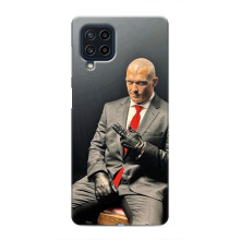 Чехол с картинкой Александр Усик для Samsung Galaxy M22 – Усик (Хитман)