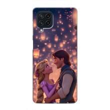 Чехол Рапунцель для Samsung Galaxy M22 (Принцесса и принц)