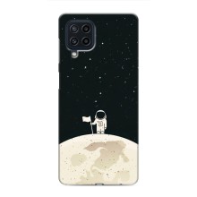 Космические Чехлы для Самсунг М22 (VPrint) (На луне)