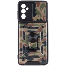 Ударостійкий чохол Camshield Serge Ring Camo для Samsung Galaxy M23 5G / M13 4G – Коричневий