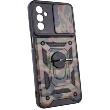 Ударостійкий чохол Camshield Serge Ring Camo для Samsung Galaxy M23 5G / M13 4G – Коричневий