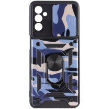 Ударостійкий чохол Camshield Serge Ring Camo для Samsung Galaxy M23 5G / M13 4G – Фіолетовий