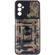 Ударопрочный чехол Camshield Serge Ring Camo для Samsung Galaxy M23 5G / M13 4G – Коричневый