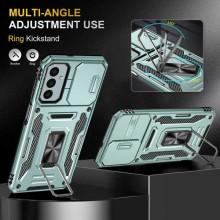 Ударопрочный чехол Camshield Army Ring для Samsung Galaxy M23 5G / M13 4G – Зеленый