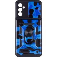 Ударопрочный чехол Camshield Serge Ring Camo для Samsung Galaxy M23 5G / M13 4G – Синий