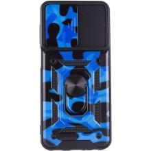 Ударопрочный чехол Camshield Serge Ring Camo для Samsung Galaxy M23 5G / M13 4G – Синий