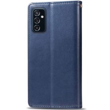 Шкіряний чохол-книжка GETMAN Gallant (PU) для Samsung Galaxy M23 5G / M13 4G – Синій