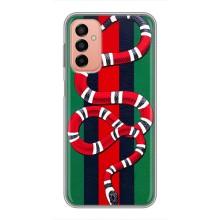Чохли  GUCCI для Samsung Galaxy М23 (5G) (AlphaPrint) (Gucci змія)