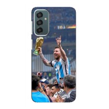 Чехлы Лео Месси Аргентина для Samsung Galaxy M23 (5G) (Месси король)