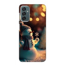 Чехлы на Новый Год Samsung Galaxy M23 (5G) – Снеговик праздничный