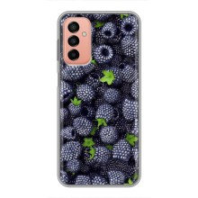 Чехлы с Фруктами для Samsung Galaxy M23 (5G) (VPrint) (Ежевика)
