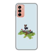 Чехлы с картинкой собаки Патрон для Samsung Galaxy M23 (5G) (AlphaPrint) (Сапер Пес)