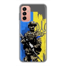 Чехлы с картинкой ЗСУ для Samsung Galaxy M23 (5G) (AlphaPrint) (АРТ солдат)