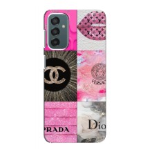 Чехол (Dior, Prada, YSL, Chanel) для Samsung Galaxy M23 (5G) – Модница