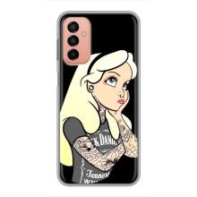 Чехол с печатью для Samsung Galaxy M23 (5G) - (Мода) (AlphaPrint) (Девочка в тату)