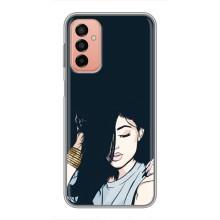 Чехол с печатью для Samsung Galaxy M23 (5G) - (Мода) (AlphaPrint) (Красивая девочка)
