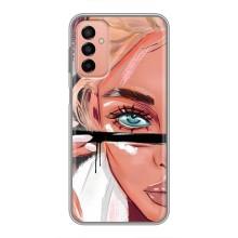 Чехол с печатью для Samsung Galaxy M23 (5G) - (Мода) (AlphaPrint) (Макияж)