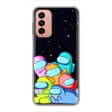 Чехол Амонг Ас для Samsung Galaxy M23 (5G) (AlphaPrint) (Скины в космосе)