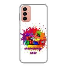 Чехол Амонг Ас для Samsung Galaxy M23 (5G) (AlphaPrint) (Яркий АмонгАс)