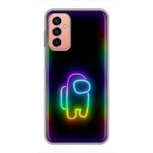 Чехол Амонг Ас для Samsung Galaxy M23 (5G) (AlphaPrint) (Яркий скин)