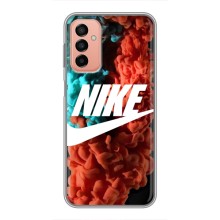 Чехол для Samsung Galaxy M23 (5G) - с принтом Найк (AlphaPrint) (Дымчатый найк)