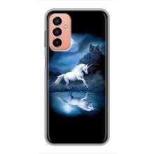 Чехол для Самсунг М23 (5G) - (Единорожки - Новинки) (AlphaPrint) (Единорог)