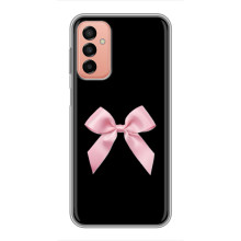 Чохол банти для Samsung Galaxy M23 (5G) – Бант на чорному