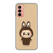 Чехол с Лабубу на Samsung Galaxy M23 (5G) – Коричневый Лабубу