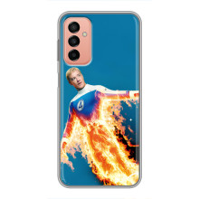 Чохол з принтом Фантастична четвірка для Samsung Galaxy M23 (5G) – Людина-факел
