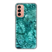 Мраморный чехол на Samsung Galaxy M23 (5G) (VPrint) (Зеленый мрамор)