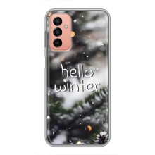 Новогодние, Праздничные Чехлы для Samsung Galaxy M23 (5G) - 2024 год (Hello winter)