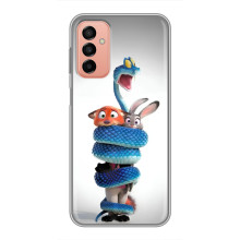 Силіконовий чохол з принтом Зоотрополіс для Samsung Galaxy M23 (5G) – Змія Зоо