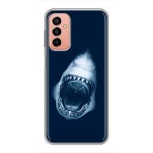 Силіконовий бампер з картинкою звірів для Samsung Galaxy M23 (5G) (Пащу Акули)