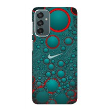Силиконовый Чехол на Samsung Galaxy M23 (5G) с картинкой Nike (Найк зеленый)